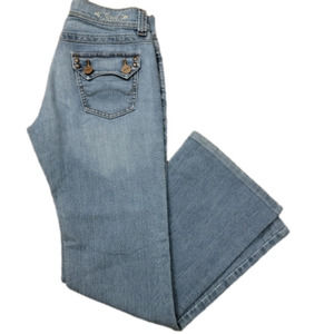 Womens Cozzi Lowrise flared Jeans Size 13/14